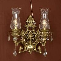 Бронзовое бра Pars Luster WS2130/2 фото