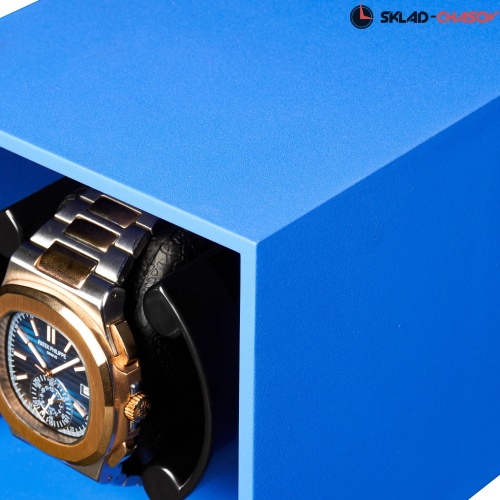 Шкатулка для автоподзавода 1-х часов Altitude A1Blue-PLC фото фото 6