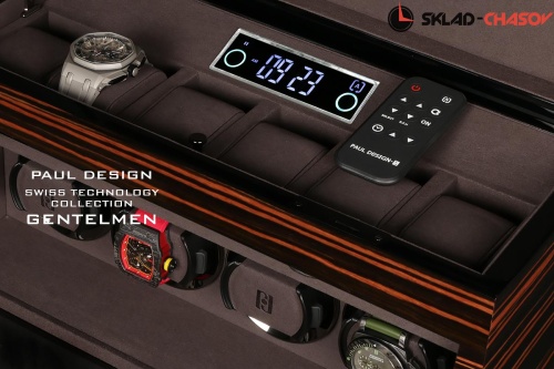 Шкатулка Paul Design для подзавода 4-х часов Gentlemen 4+6 mac-n фото фото 4