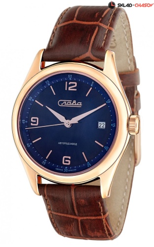 Механические с автоподзаводом Слава "Премьер" логотип 1493275/300-8215 фото