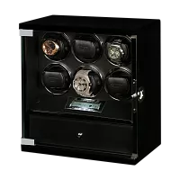 Шкатулка для автоподзавода 6-ти часов Diamond DX-6-BB-FI фото