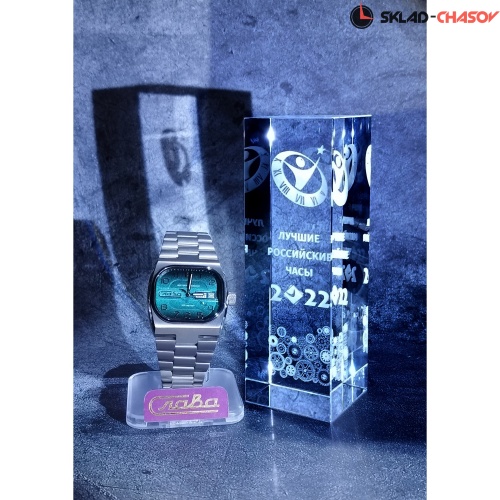 Механические с автоподзаводом Слава "Телевизор Титан" 0224303/100-2427 фото фото 3