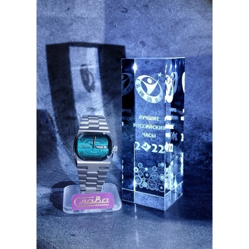 Механические с автоподзаводом Слава "Телевизор Титан" 0224303/100-2427 фото фото 3