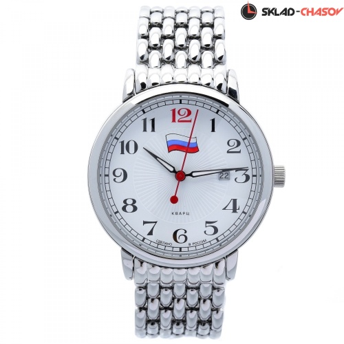 Кварцевые Слава "Традиция" логотип Флаг РФ 1411704/2115-100 фото фото 4