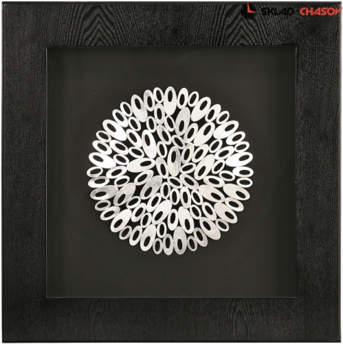 Настенное панно "Металлические овалы" фото