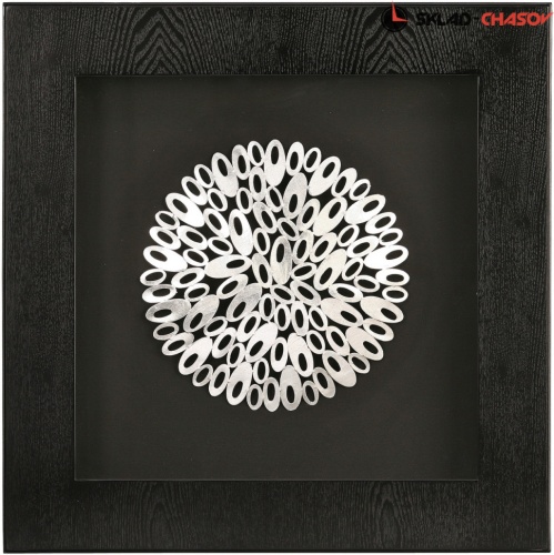 Настенное панно "Металлические овалы" фото