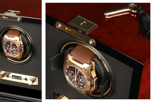 Шкатулка для автоподзавода 1-х часов Wolf 454410 фото фото 4