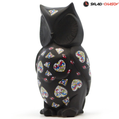 Nadal Статуэтка  763211 Owl Black (Черная Сова) фото