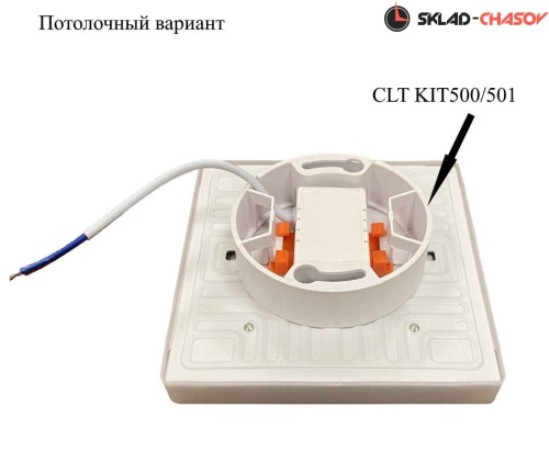 Встраиваемый светильник Crystal Lux CLT 501C170 WH фото фото 3