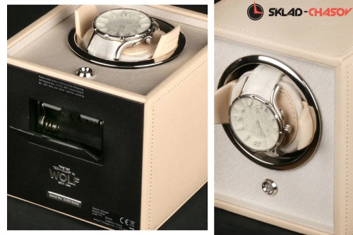 Шкатулка для автоподзавода 1-х часов Wolf 455253 фото фото 6