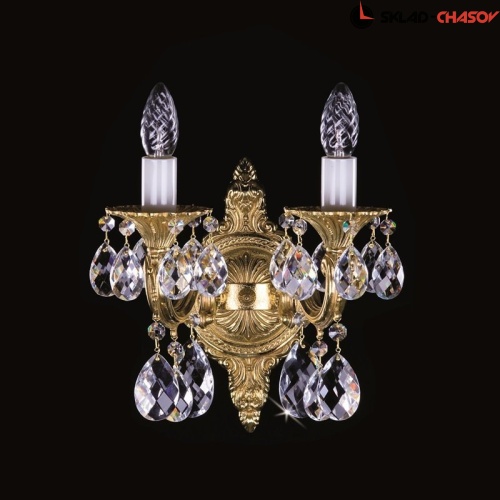 Art Glass SARKA II. brass antique 8008 WL CE фото