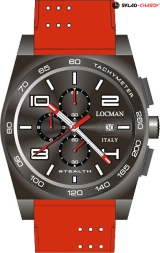Locman Stealth 0209BKKBKWHRSIR фото