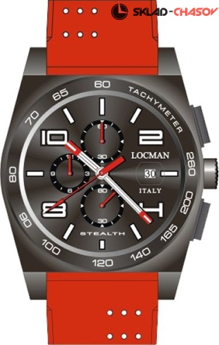 Locman Stealth 0209BKKBKWHRSIR фото