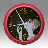 Часы настенные F.lli Consonni 207/2 Red фото