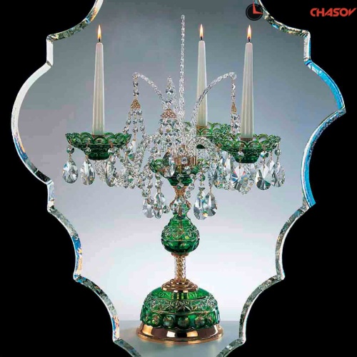 Хрустальный подсвечник Elite Bohemia S 620/3/15 фото