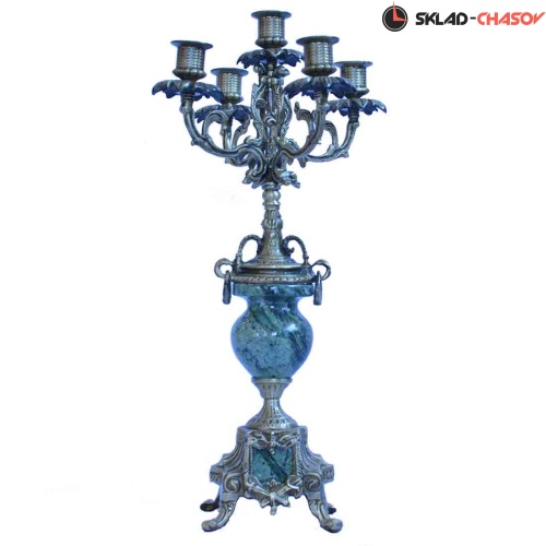 Бронзовые часы с канделябрами RB Купеческие АБЗ фото фото 3