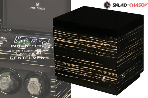 Шкатулка для хранения 3 и подзавода 2-х часов Gentlemen 2+3 BS-N фото фото 2