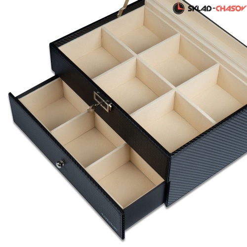 Шкатулка для галстуков Carbon T2 фото фото 4