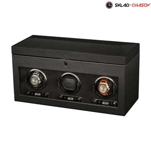 Шкатулка для автоподзавода 3-х часов Wolf 792302 фото