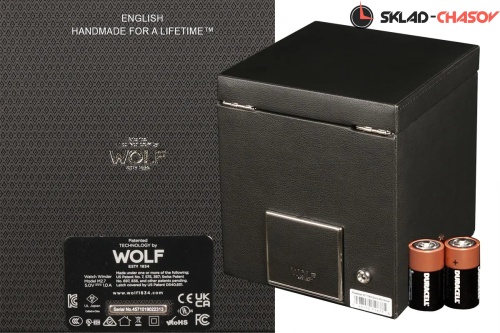 Шкатулка для автоподзавода 1-х часов Wolf 457156 фото фото 4