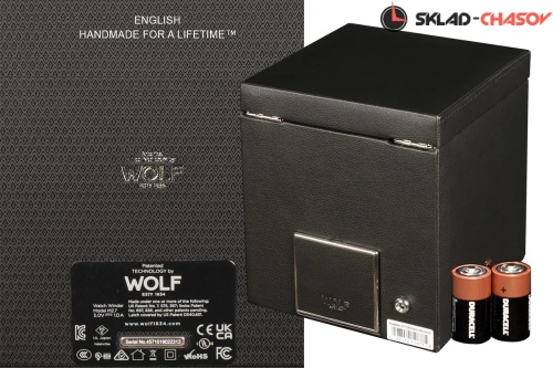 Шкатулка для автоподзавода 1-х часов Wolf 457156 фото фото 4