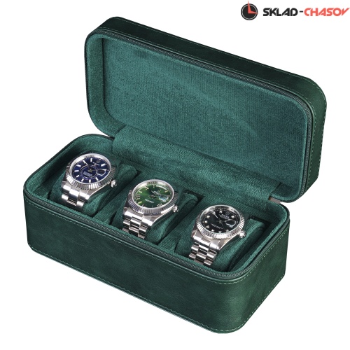 Футляр для перевозки 3-х часов Voyage 03ZGR фото фото 3