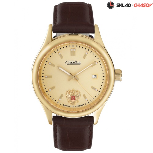 Механические с автоподзаводом Слава "Традиция" логотип Герб РФ 1859004/300-8215 фото фото 2