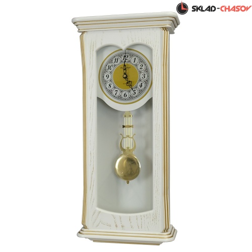 Настенные часы с маятником Columbus 2420 WH фото