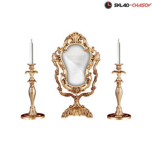 Настольное зеркало со свечами Mahdi 3057/TL 3055 фото