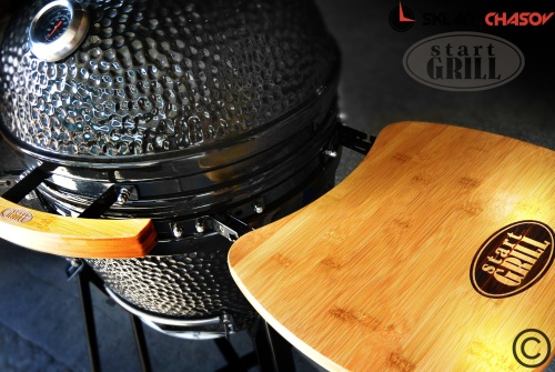 Керамический гриль SG, 48 см / 18 дюймов (черный) фото фото 3