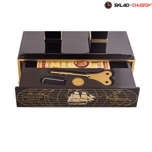 Часы настольные COMITTI HISTORIC SHIPS NAVIGATOR S5626G фото фото 9