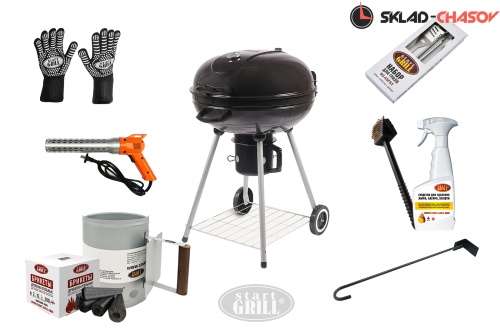 Угольный гриль BISON SG в комплекте с инструментами (стандарт) фото