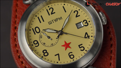 Часы "ШТУРМ" 1983512кк механические с автоподзаводом фото фото 2