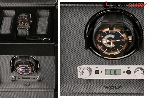 Шкатулка для автоподзавода 1-х часов Wolf 456102 фото фото 4