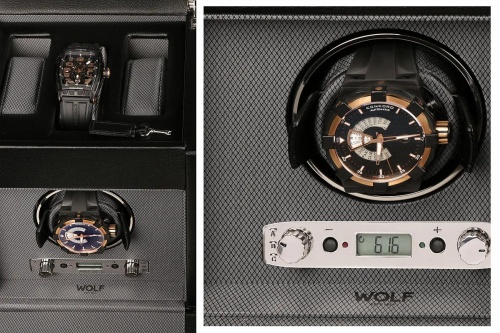 Шкатулка для автоподзавода 1-х часов Wolf 456102 фото фото 4