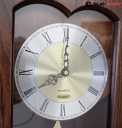 Настенные часы с маятником Columbus 2420 фото фото 4