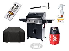 Комплект-минимум: Газовый гриль Esprit-31B SG и инструменты фото
