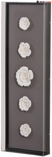 Панно из керамики "Цветы счастья 2" фото фото 2