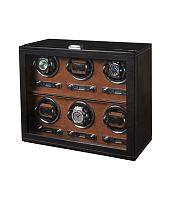 Шкатулка для автоподзавода 6-ти часов BADGE 06BR фото