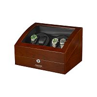 Шкатулка для автоподзавода 4-х часов AURORA 04BRB фото