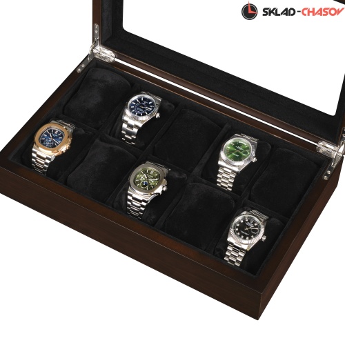 Шкатулка для хранения часов HISTORY 010DBR фото фото 3