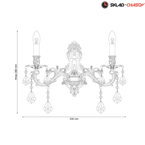 Бра Lucia Tucci Barletta W122.2 Antique фото фото 2