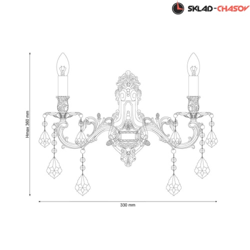 Бра Lucia Tucci Barletta W122.2 Antique фото фото 2