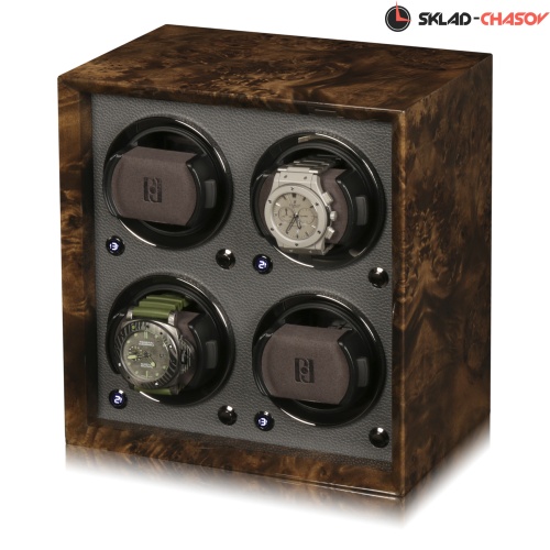 Шкатулка для подзавода 4 часов Petite4-DB-K фото