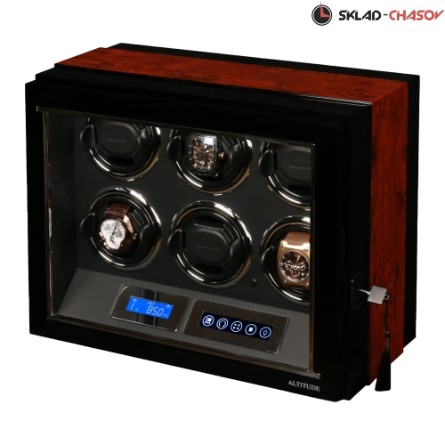 Шкатулка для автоподзавода 6-ти часов Е1708HL-B фото