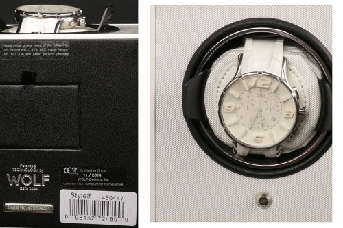 Шкатулка для автоподзавода 1-х часов Wolf 460447 фото фото 4