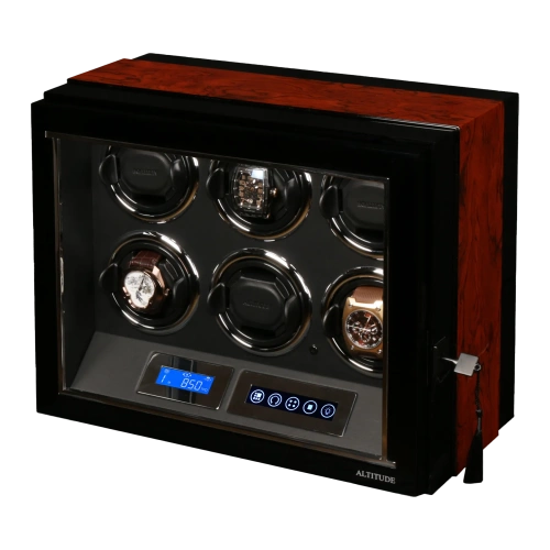 Шкатулка для автоподзавода 6-ти часов Е1708HL-B фото