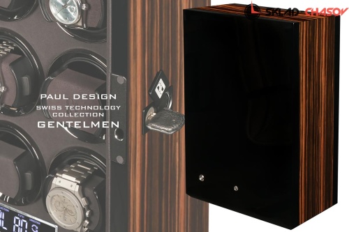 Шикарная шкатулка для автоподзавода 12 часов Gentlemen 12 MAC N фото фото 4