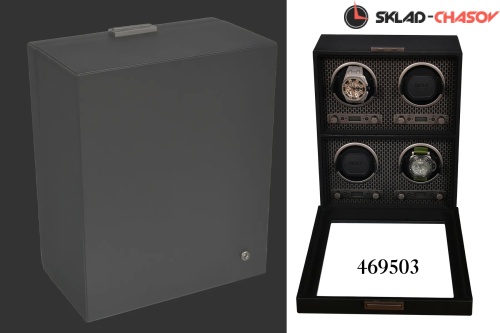 Шкатулка для автоподзавода 4-х часов Wolf 469503 фото фото 5