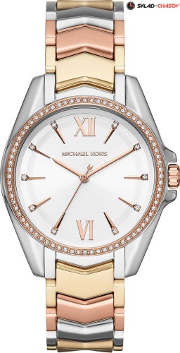 Женские Michael Kors Whitney Tri-Tone Watch MK6686 фото